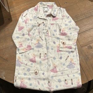 Pottery Barn Kids Christmas Girls Flannel Nightgown - 2T
